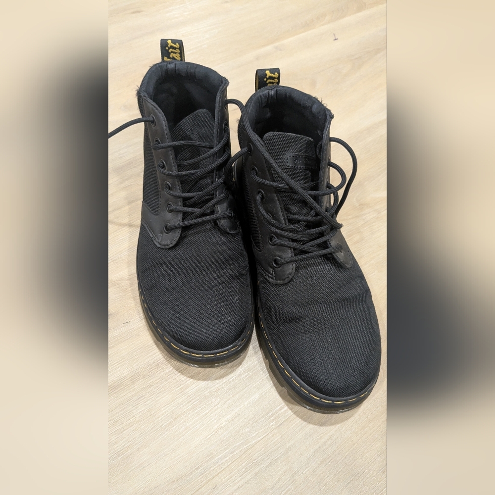 Dr. Martens Bonny Man Black Boots Sz 9